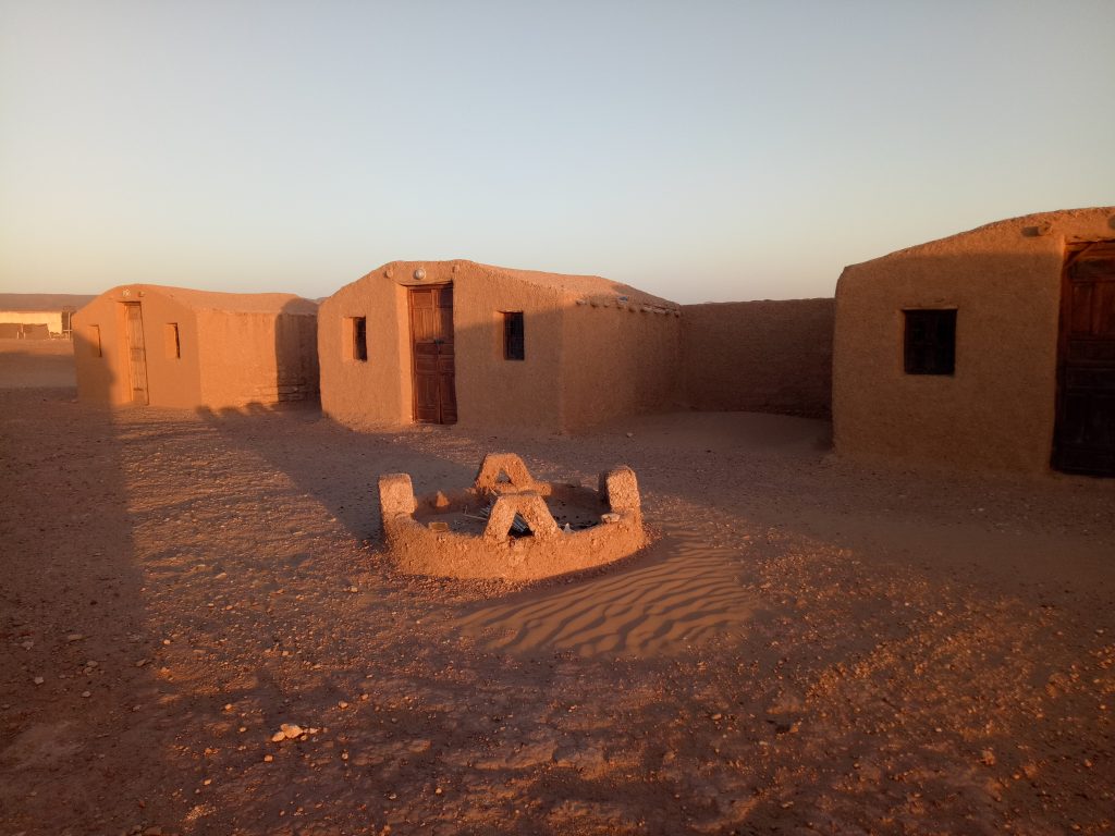 bivouac desert Maroc