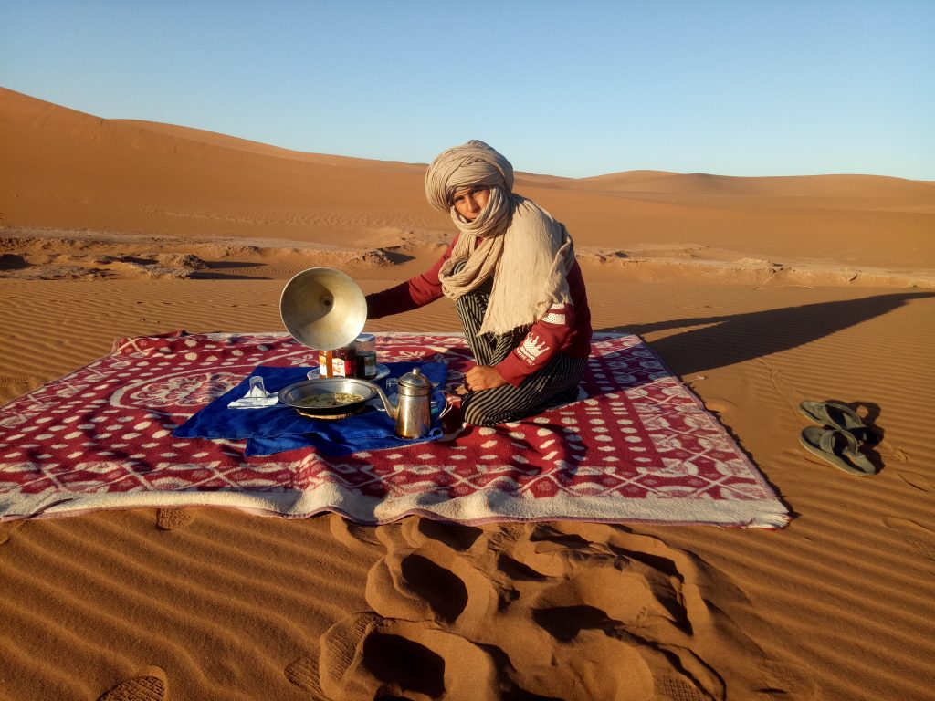 bivouac  desert Sahara