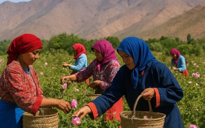 La vallée des roses au Maroc : Un trésor naturel transformé en élixir de beauté