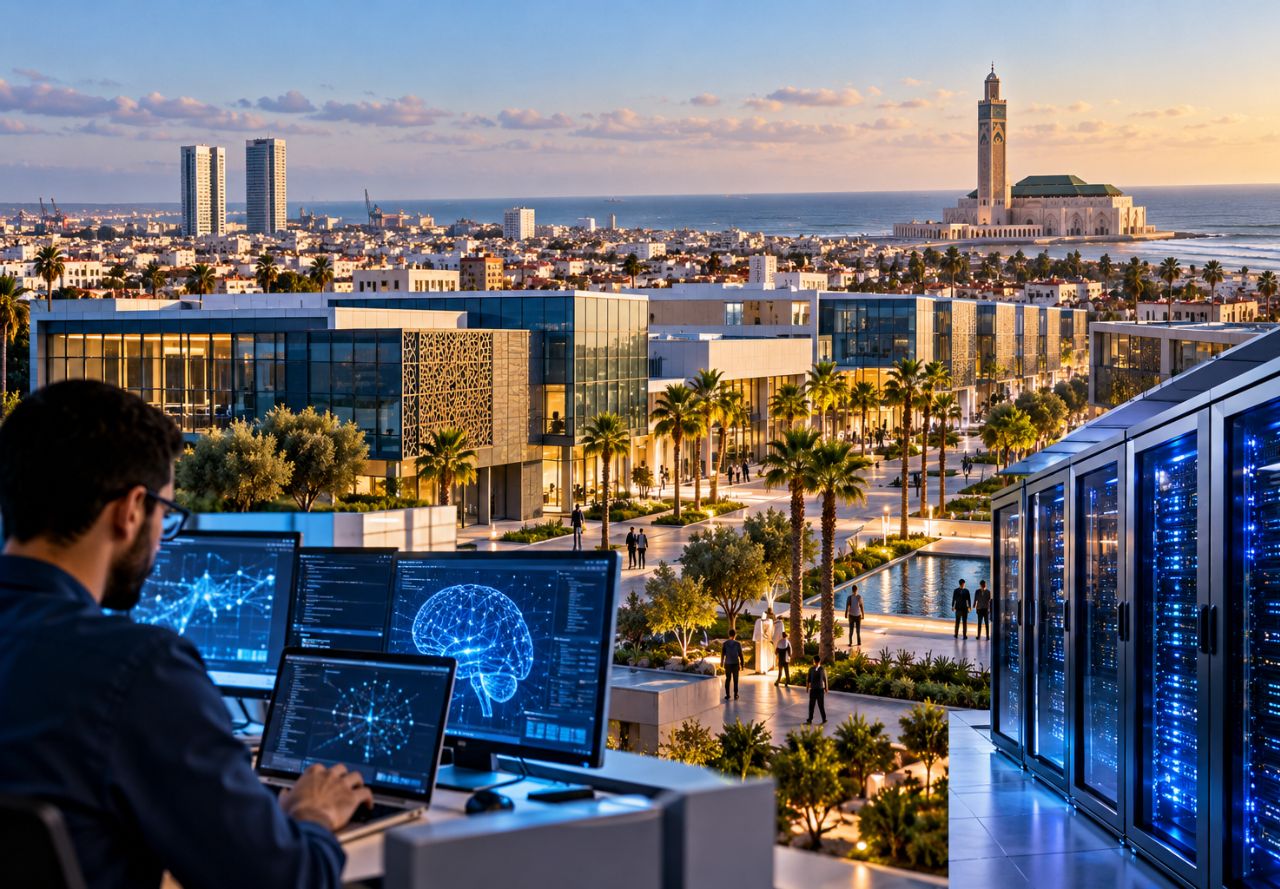 Casablanca accueille une cité dédiée à l’intelligence artificielle, un projet inédit en Afrique